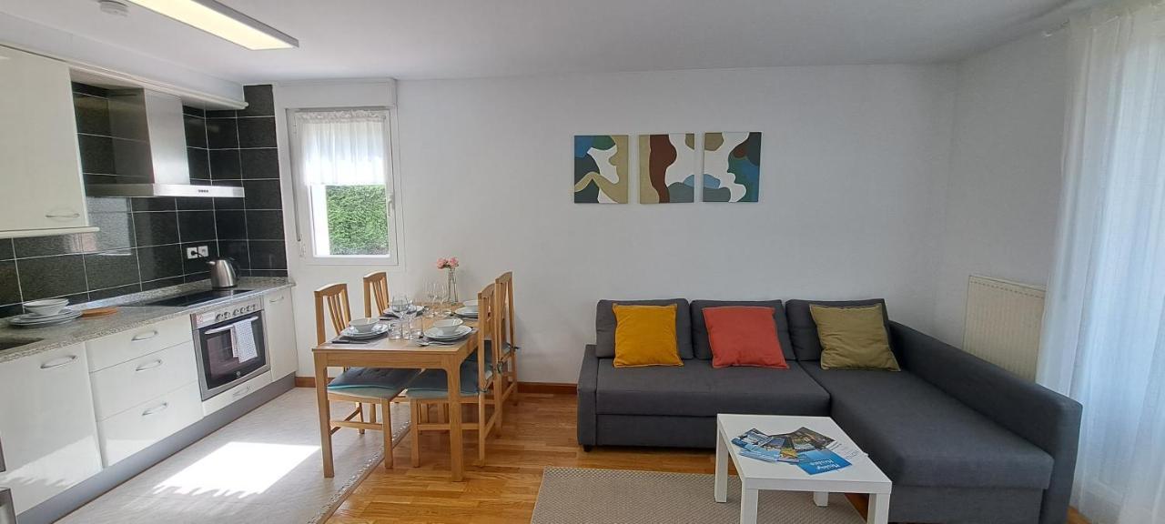 Appartement Lumineux T3 Avec Jardin Privatif A Hendaye - Parking Et Wif Gratuit Luaran gambar