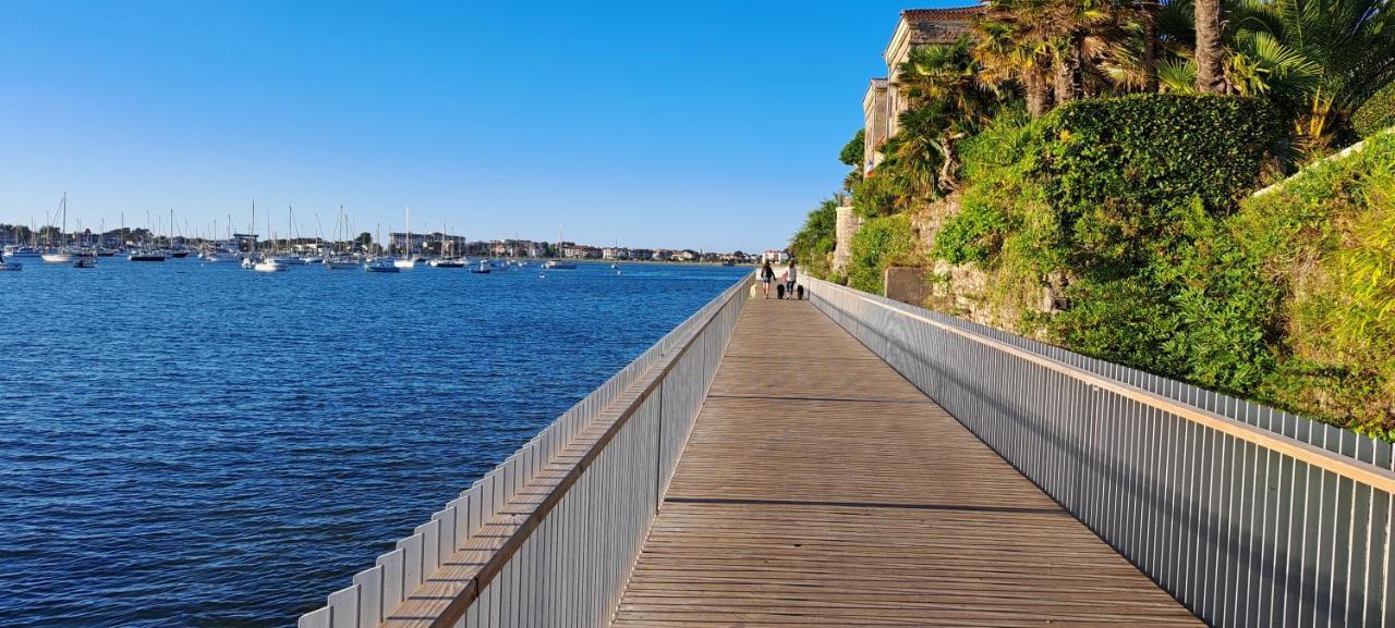 Appartement Lumineux T3 Avec Jardin Privatif A Hendaye - Parking Et Wif Gratuit Luaran gambar